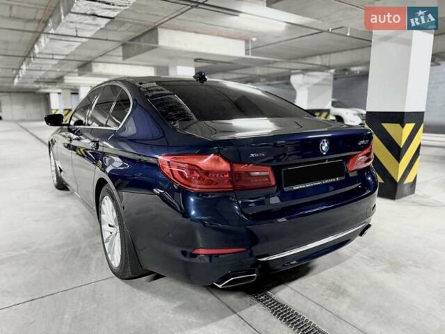 Синий БМВ 5 Серия, объемом двигателя 3 л и пробегом 115 тыс. км за 38000 $, фото 5 на Automoto.ua