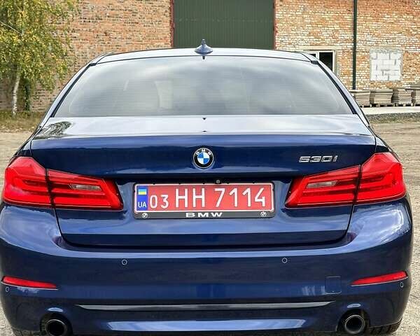 Синий БМВ 5 Серия, объемом двигателя 2 л и пробегом 219 тыс. км за 21999 $, фото 14 на Automoto.ua