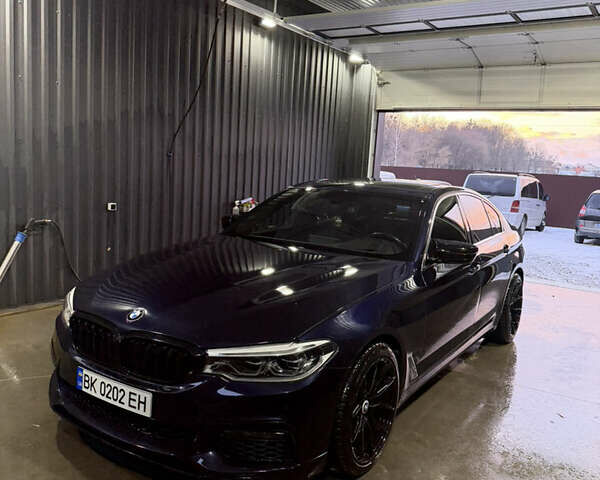 Синий БМВ 5 Серия, объемом двигателя 3 л и пробегом 62 тыс. км за 33000 $, фото 3 на Automoto.ua