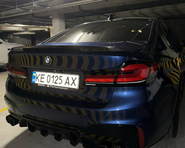 Синий БМВ 5 Серия, объемом двигателя 3 л и пробегом 118 тыс. км за 35000 $, фото 7 на Automoto.ua