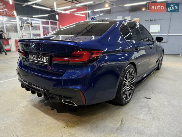 Синій БМВ 5 Серія, об'ємом двигуна 3 л та пробігом 148 тис. км за 47500 $, фото 2 на Automoto.ua