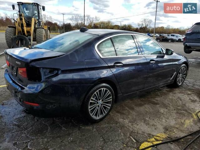 Синий БМВ 5 Серия, объемом двигателя 2 л и пробегом 91 тыс. км за 9400 $, фото 2 на Automoto.ua
