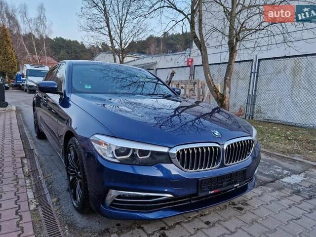 Синий БМВ 5 Серия, объемом двигателя 2 л и пробегом 94 тыс. км за 25100 $, фото 2 на Automoto.ua