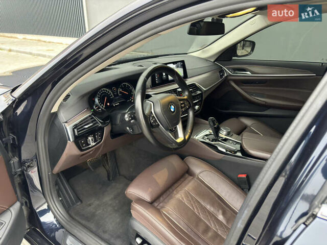 Синий БМВ 5 Серия, объемом двигателя 2 л и пробегом 191 тыс. км за 27900 $, фото 3 на Automoto.ua