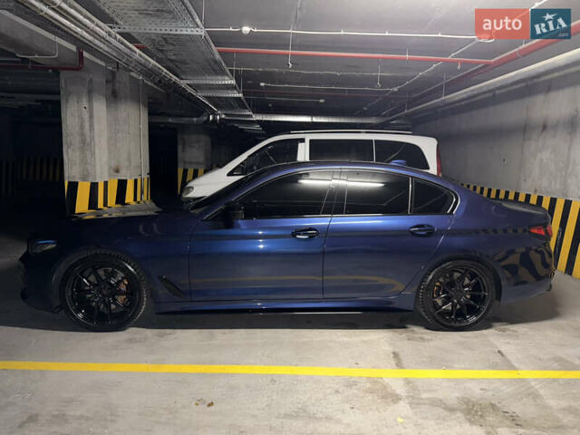 Синий БМВ 5 Серия, объемом двигателя 3 л и пробегом 118 тыс. км за 35000 $, фото 4 на Automoto.ua