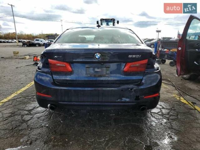 Синий БМВ 5 Серия, объемом двигателя 2 л и пробегом 91 тыс. км за 9400 $, фото 5 на Automoto.ua