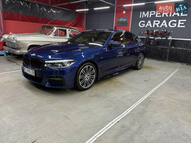 Синій БМВ 5 Серія, об'ємом двигуна 3 л та пробігом 148 тис. км за 47500 $, фото 10 на Automoto.ua
