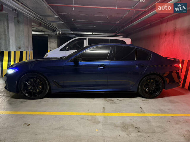 Синий БМВ 5 Серия, объемом двигателя 3 л и пробегом 118 тыс. км за 35000 $, фото 5 на Automoto.ua