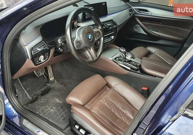 Синий БМВ 5 Серия, объемом двигателя 3 л и пробегом 84 тыс. км за 49999 $, фото 13 на Automoto.ua
