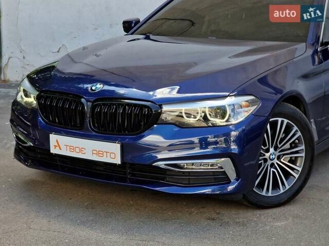 Синий БМВ 5 Серия, объемом двигателя 2 л и пробегом 202 тыс. км за 24490 $, фото 13 на Automoto.ua