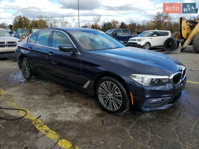 Синий БМВ 5 Серия, объемом двигателя 2 л и пробегом 91 тыс. км за 9400 $, фото 3 на Automoto.ua