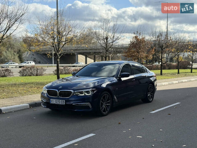 Синий БМВ 5 Серия, объемом двигателя 2 л и пробегом 97 тыс. км за 29999 $, фото 2 на Automoto.ua