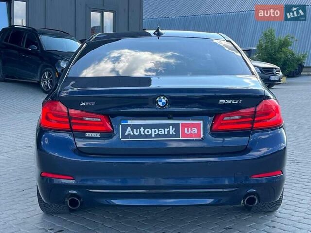 Синий БМВ 5 Серия, объемом двигателя 2 л и пробегом 63 тыс. км за 32890 $, фото 5 на Automoto.ua