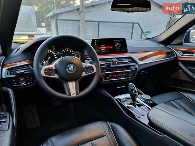 Синий БМВ 5 Серия, объемом двигателя 2 л и пробегом 94 тыс. км за 25100 $, фото 7 на Automoto.ua