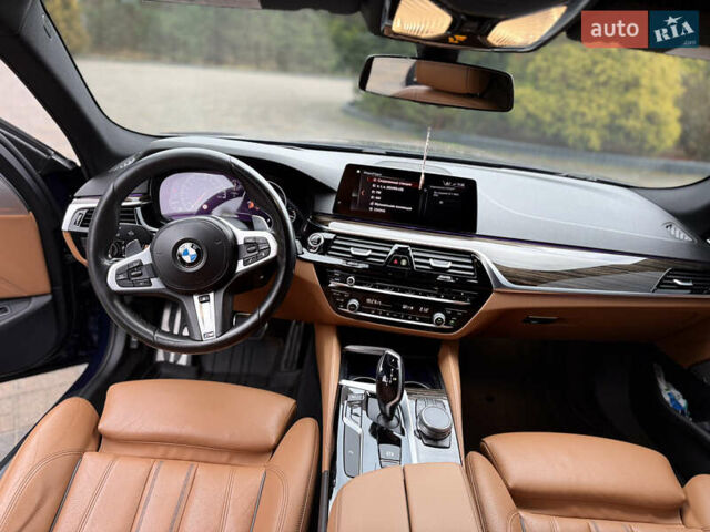 Синій БМВ 5 Серія, об'ємом двигуна 3 л та пробігом 148 тис. км за 47500 $, фото 8 на Automoto.ua