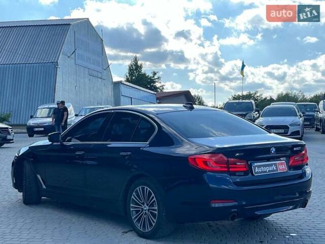 Синий БМВ 5 Серия, объемом двигателя 2 л и пробегом 63 тыс. км за 32890 $, фото 4 на Automoto.ua