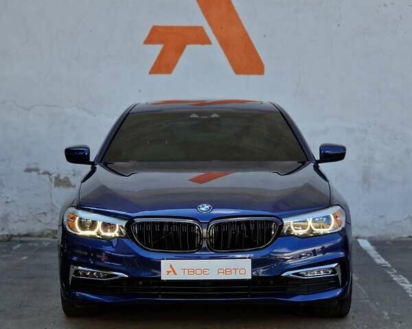Синий БМВ 5 Серия, объемом двигателя 2 л и пробегом 202 тыс. км за 24490 $, фото 5 на Automoto.ua