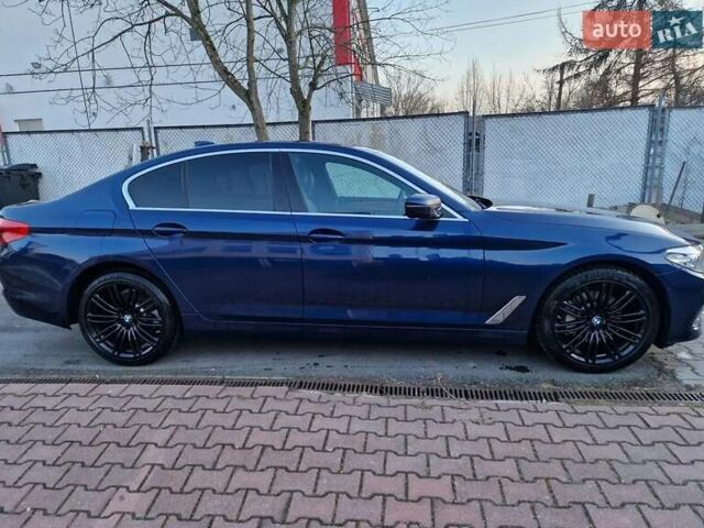 Синий БМВ 5 Серия, объемом двигателя 2 л и пробегом 94 тыс. км за 25100 $, фото 3 на Automoto.ua