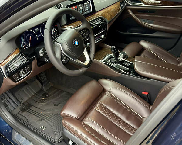 Синий БМВ 5 Серия, объемом двигателя 2 л и пробегом 241 тыс. км за 29000 $, фото 6 на Automoto.ua