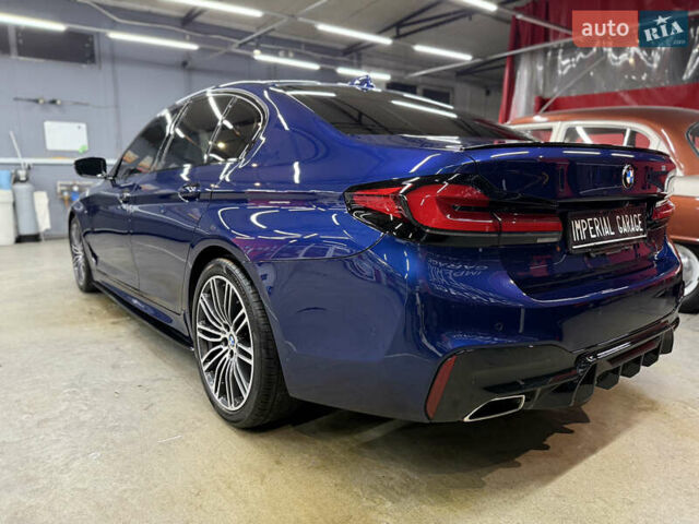 Синій БМВ 5 Серія, об'ємом двигуна 3 л та пробігом 148 тис. км за 47500 $, фото 3 на Automoto.ua