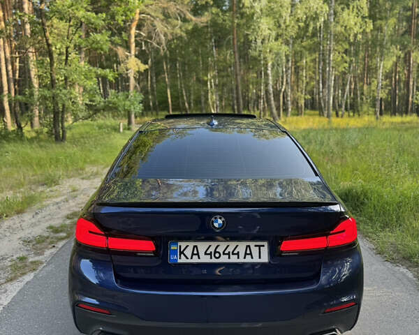 Синий БМВ 5 Серия, объемом двигателя 2 л и пробегом 144 тыс. км за 26444 $, фото 3 на Automoto.ua