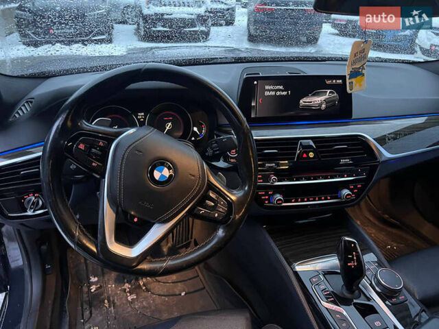 Синій БМВ 5 Серія, об'ємом двигуна 3 л та пробігом 98 тис. км за 33999 $, фото 6 на Automoto.ua