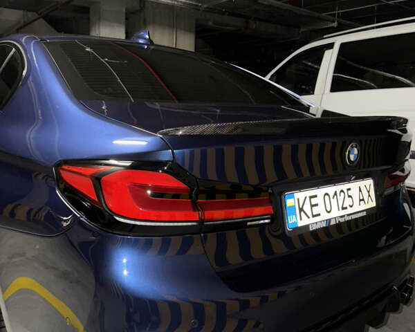 Синий БМВ 5 Серия, объемом двигателя 3 л и пробегом 118 тыс. км за 35000 $, фото 2 на Automoto.ua