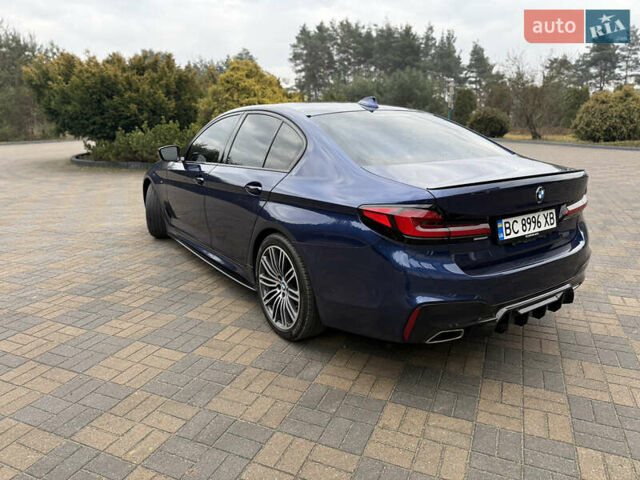 Синій БМВ 5 Серія, об'ємом двигуна 3 л та пробігом 148 тис. км за 47500 $, фото 15 на Automoto.ua