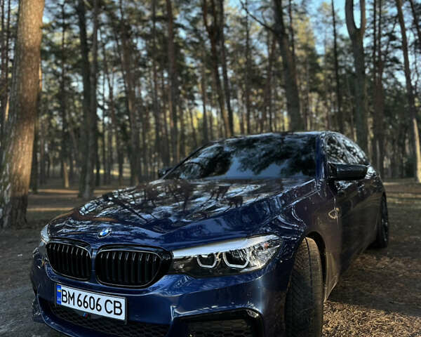 Синій БМВ 5 Серія, об'ємом двигуна 2 л та пробігом 80 тис. км за 28400 $, фото 1 на Automoto.ua
