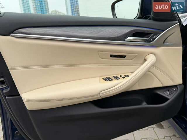 Синий БМВ 5 Серия, объемом двигателя 2 л и пробегом 97 тыс. км за 30000 $, фото 25 на Automoto.ua