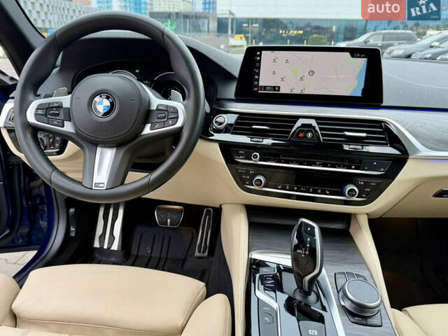 Синий БМВ 5 Серия, объемом двигателя 2 л и пробегом 97 тыс. км за 30000 $, фото 39 на Automoto.ua