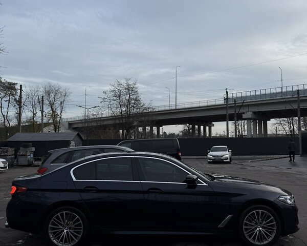 Синий БМВ 5 Серия, объемом двигателя 2 л и пробегом 122 тыс. км за 32500 $, фото 4 на Automoto.ua