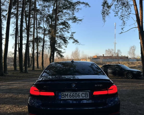 Синій БМВ 5 Серія, об'ємом двигуна 2 л та пробігом 80 тис. км за 28400 $, фото 14 на Automoto.ua