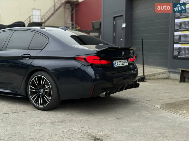 Синий БМВ 5 Серия, объемом двигателя 3 л и пробегом 140 тыс. км за 37500 $, фото 3 на Automoto.ua