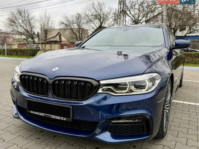 Синий БМВ 5 Серия, объемом двигателя 2 л и пробегом 97 тыс. км за 30000 $, фото 2 на Automoto.ua