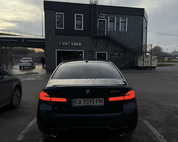 Синий БМВ 5 Серия, объемом двигателя 2 л и пробегом 122 тыс. км за 32500 $, фото 6 на Automoto.ua