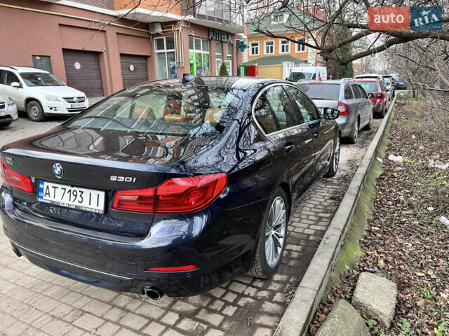 Синий БМВ 5 Серия, объемом двигателя 2 л и пробегом 125 тыс. км за 26200 $, фото 9 на Automoto.ua