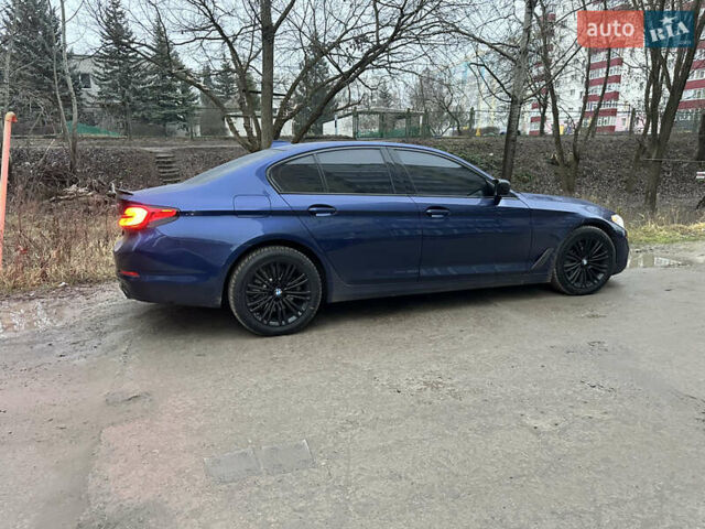 Синій БМВ 5 Серія, об'ємом двигуна 2 л та пробігом 80 тис. км за 28400 $, фото 29 на Automoto.ua