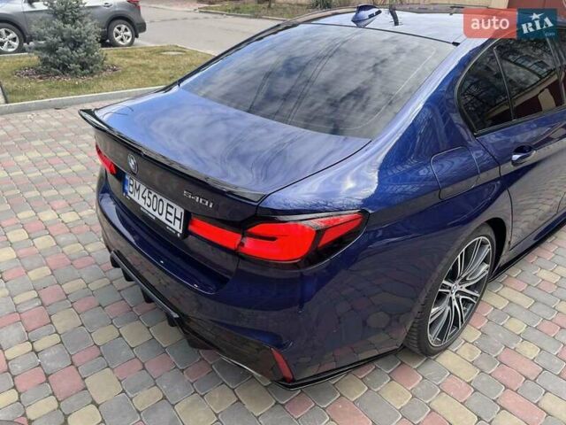 Синий БМВ 5 Серия, объемом двигателя 3 л и пробегом 90 тыс. км за 41999 $, фото 5 на Automoto.ua