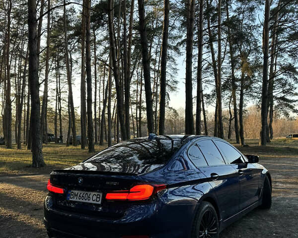 Синій БМВ 5 Серія, об'ємом двигуна 2 л та пробігом 80 тис. км за 28400 $, фото 15 на Automoto.ua