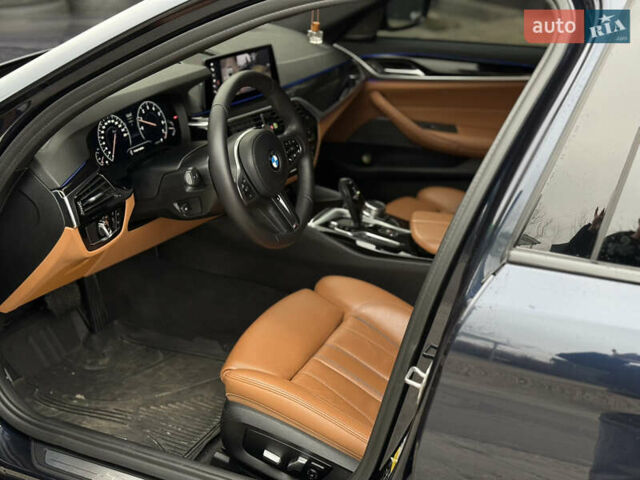 Синий БМВ 5 Серия, объемом двигателя 3 л и пробегом 140 тыс. км за 37500 $, фото 10 на Automoto.ua