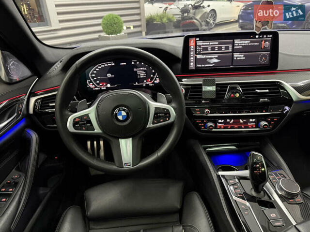 Синий БМВ 5 Серия, объемом двигателя 4.4 л и пробегом 88 тыс. км за 50000 $, фото 13 на Automoto.ua