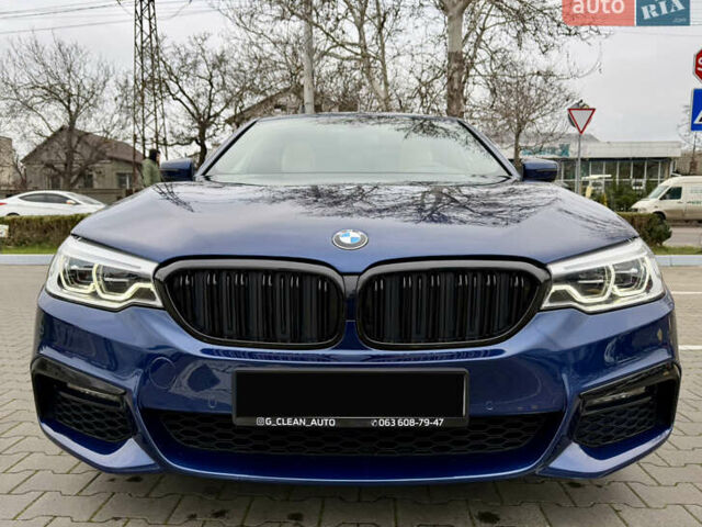 Синий БМВ 5 Серия, объемом двигателя 2 л и пробегом 97 тыс. км за 30000 $, фото 3 на Automoto.ua