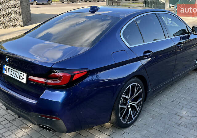 Синий БМВ 5 Серия, объемом двигателя 2 л и пробегом 57 тыс. км за 49950 $, фото 4 на Automoto.ua