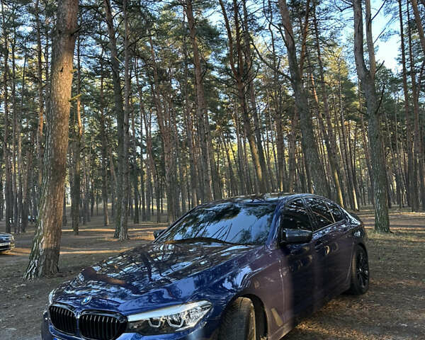 Синій БМВ 5 Серія, об'ємом двигуна 2 л та пробігом 80 тис. км за 28400 $, фото 4 на Automoto.ua