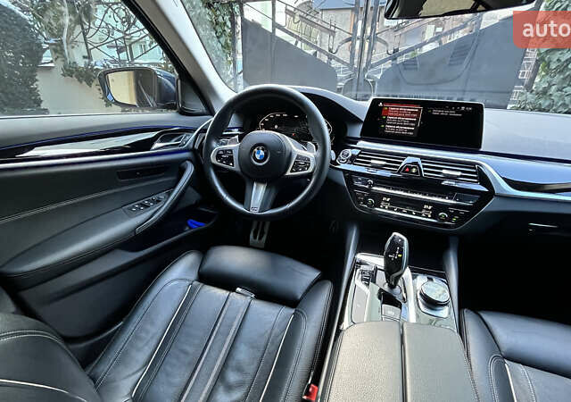 Синий БМВ 5 Серия, объемом двигателя 2 л и пробегом 57 тыс. км за 49950 $, фото 26 на Automoto.ua