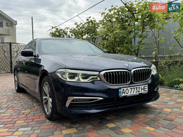 Синий БМВ 5 Серия, объемом двигателя 2.99 л и пробегом 347 тыс. км за 29990 $, фото 2 на Automoto.ua