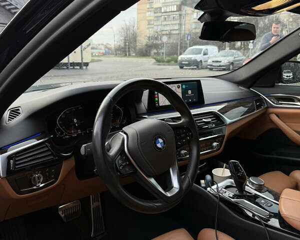 Синий БМВ 5 Серия, объемом двигателя 2 л и пробегом 122 тыс. км за 32500 $, фото 15 на Automoto.ua