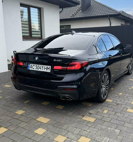 Синій БМВ 5 Серія, об'ємом двигуна 3 л та пробігом 97 тис. км за 45000 $, фото 5 на Automoto.ua