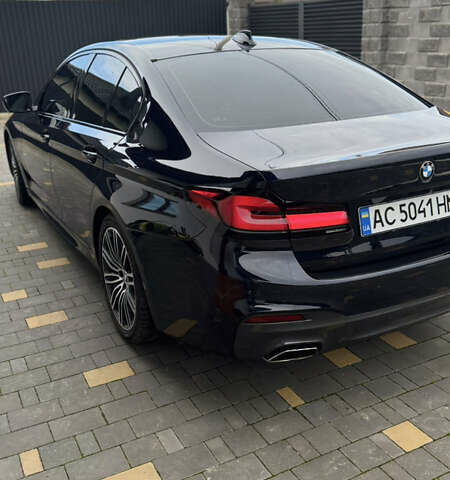 Синій БМВ 5 Серія, об'ємом двигуна 3 л та пробігом 97 тис. км за 45000 $, фото 7 на Automoto.ua